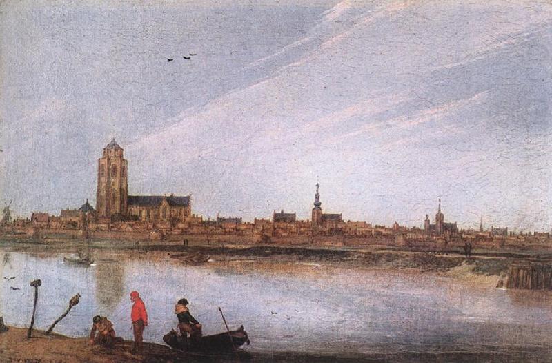 VELDE, Esaias van de View of Zierikzee wt china oil painting image